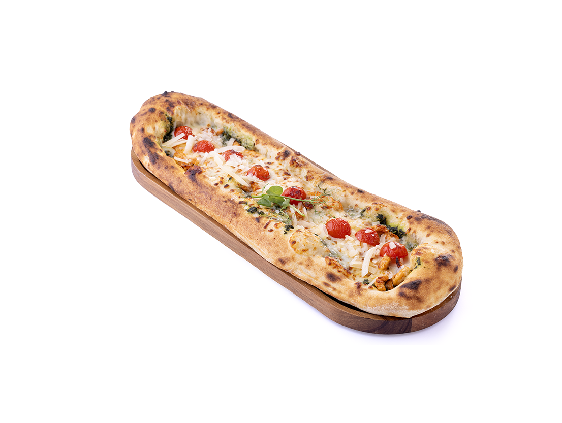 فوكاشيا البيستو مع الدجاج