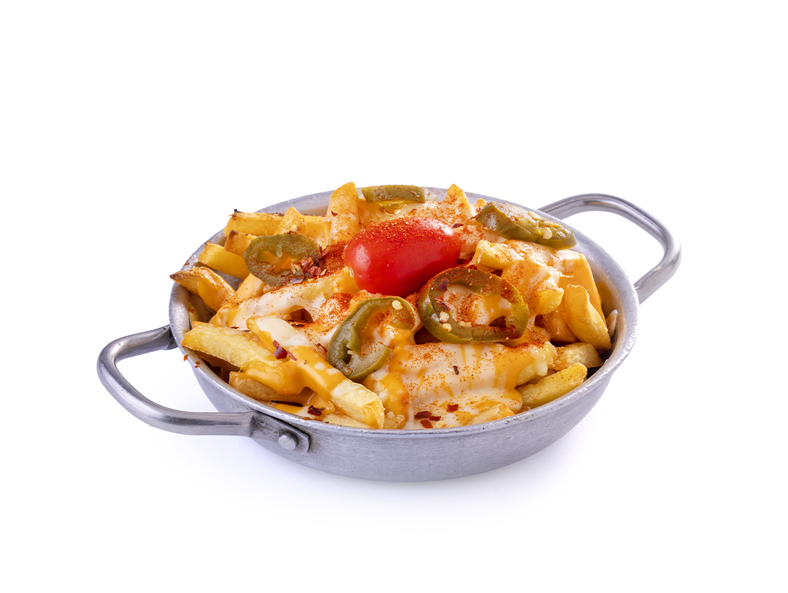 TEXAS FRENCH FRIES WITH CHEESE