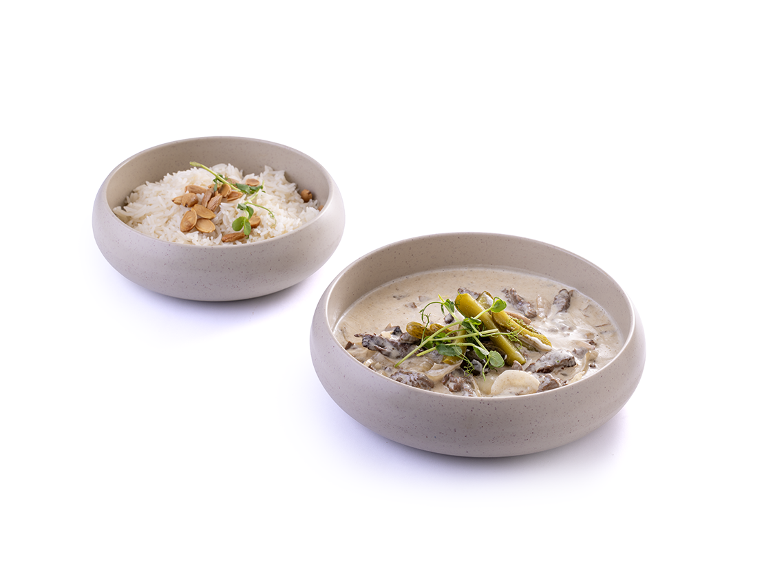 BEEF STROGANOFF
