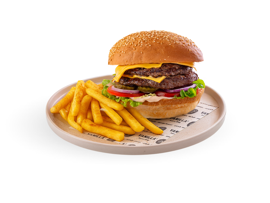 DOUBLE BURGER